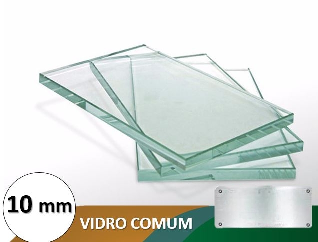 Vidro Comum Incolor 10mm