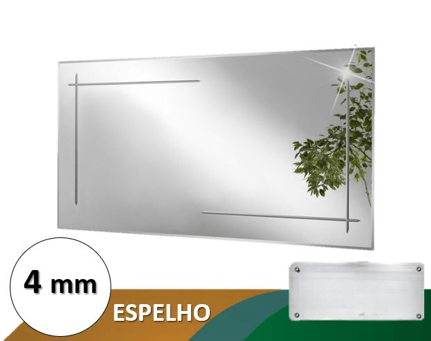 Espelho Prata de 4mm
