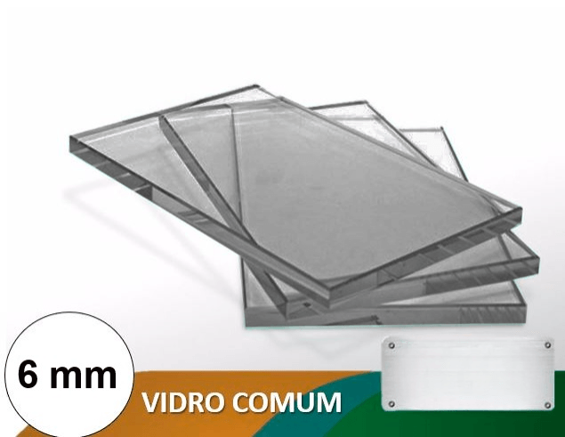 Vidro Fumê 6mm