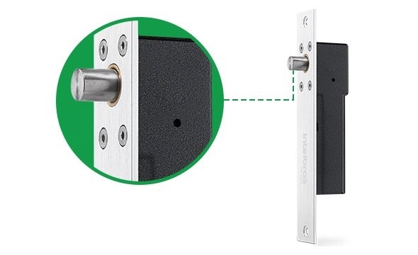 FECHADURA SOLENOIDE COM SENSOR