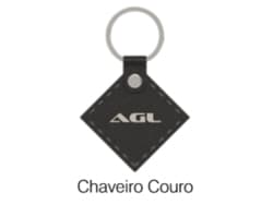 Tag Chaveiro Couro - AGL