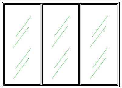 VIDRO LAMINADO FUME 3+3 ALUMINIO PRETO ( m2 )